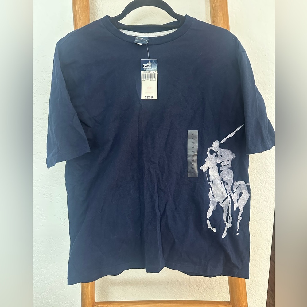 Polo Ralph Lauren XL Navy Graphic Tee